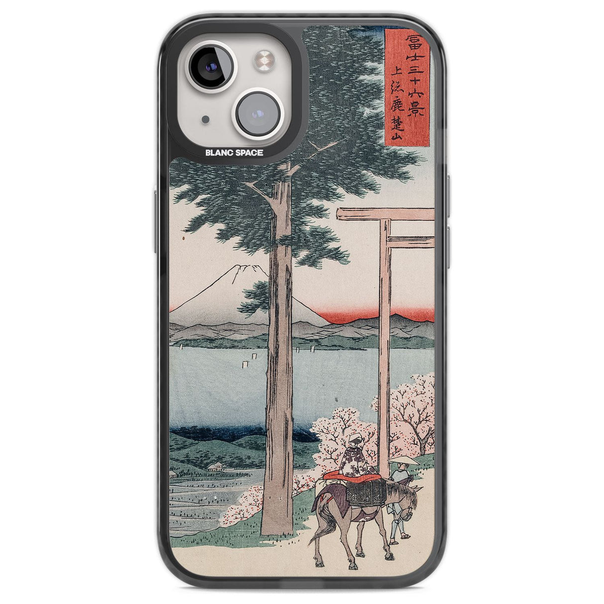 Gates to Mt. Fuji Phone Case iPhone 12 / Black Impact Case,iPhone 13 / Black Impact Case,iPhone 12 Pro / Black Impact Case,iPhone 14 / Black Impact Case,iPhone 15 Plus / Black Impact Case,iPhone 15 / Black Impact Case Blanc Space