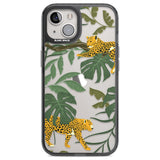 Two Jaguars & Foliage Jungle Cat Pattern