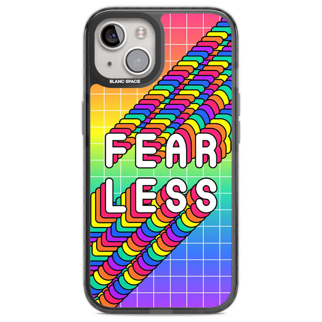 Fearless Phone Case iPhone 13 / Black Impact Case,iPhone 12 Pro / Black Impact Case,iPhone 12 / Black Impact Case,iPhone 14 / Black Impact Case,iPhone 15 Plus / Black Impact Case,iPhone 15 / Black Impact Case Blanc Space