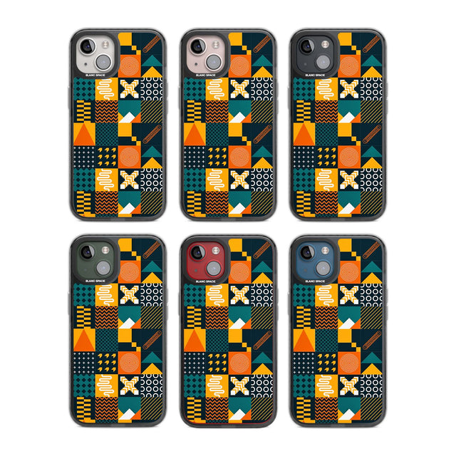 Funky Geometric Patterns: Orange & Dark Green Phone Case iPhone 15 Pro Max / Black Impact Case,iPhone 15 Plus / Black Impact Case,iPhone 15 Pro / Black Impact Case,iPhone 15 / Black Impact Case,iPhone 15 Pro Max / Impact Case,iPhone 15 Plus / Impact Case,iPhone 15 Pro / Impact Case,iPhone 15 / Impact Case,iPhone 15 Pro Max / Magsafe Black Impact Case,iPhone 15 Plus / Magsafe Black Impact Case,iPhone 15 Pro / Magsafe Black Impact Case,iPhone 15 / Magsafe Black Impact Case,iPhone 14 Pro Max / Black Impact Cas