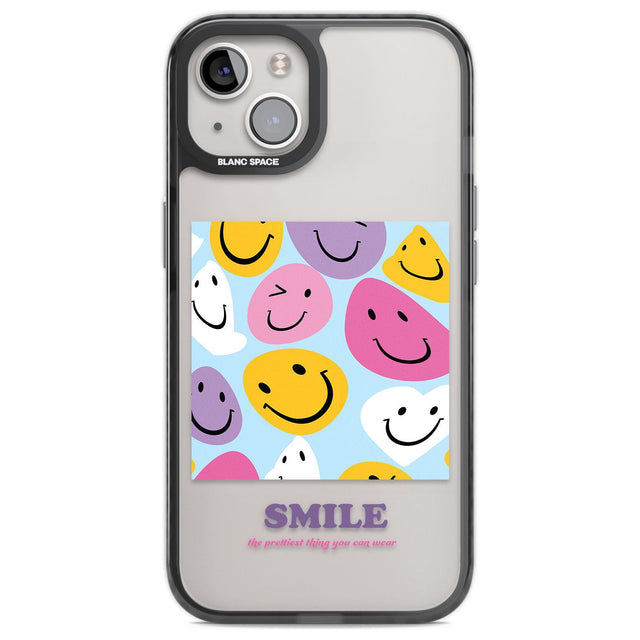 A Smile Phone Case iPhone 13 / Black Impact Case,iPhone 12 Pro / Black Impact Case,iPhone 12 / Black Impact Case,iPhone 14 / Black Impact Case,iPhone 15 Plus / Black Impact Case,iPhone 15 / Black Impact Case Blanc Space