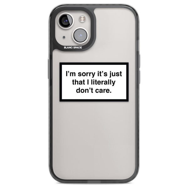 Literally Don't Care