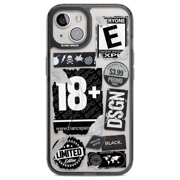 Black Sticker Mix