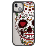 Autumn Sugar Skull Phone Case iPhone 13 / Black Impact Case,iPhone 12 Pro / Black Impact Case,iPhone 12 / Black Impact Case,iPhone 14 / Black Impact Case,iPhone 15 Plus / Black Impact Case,iPhone 15 / Black Impact Case Blanc Space