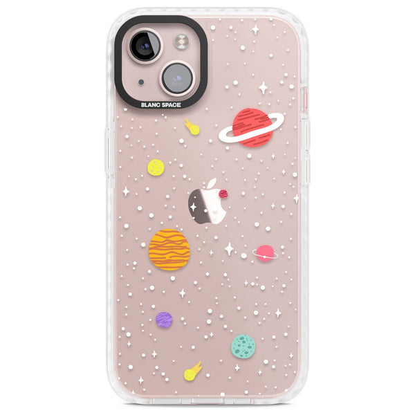 Cute Cartoon Planets (Clear)