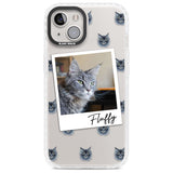 Personalised Maine Coon Photo Custom Phone Case iPhone 13 / Impact Case,iPhone 14 / Impact Case,iPhone 15 Plus / Impact Case,iPhone 15 / Impact Case Blanc Space