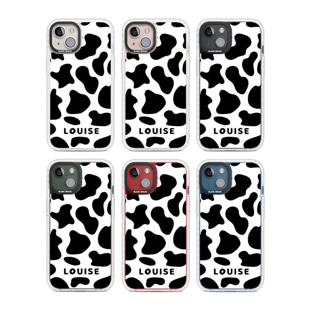 Personalised Cow Print Custom Phone Case iPhone 15 Pro Max / Black Impact Case,iPhone 15 Plus / Black Impact Case,iPhone 15 Pro / Black Impact Case,iPhone 15 / Black Impact Case,iPhone 15 Pro Max / Impact Case,iPhone 15 Plus / Impact Case,iPhone 15 Pro / Impact Case,iPhone 15 / Impact Case,iPhone 15 Pro Max / Magsafe Black Impact Case,iPhone 15 Plus / Magsafe Black Impact Case,iPhone 15 Pro / Magsafe Black Impact Case,iPhone 15 / Magsafe Black Impact Case,iPhone 14 Pro Max / Black Impact Case,iPhone 14 Plus