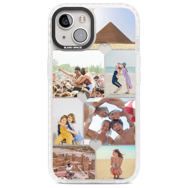 Personalised Heart Photo Grid