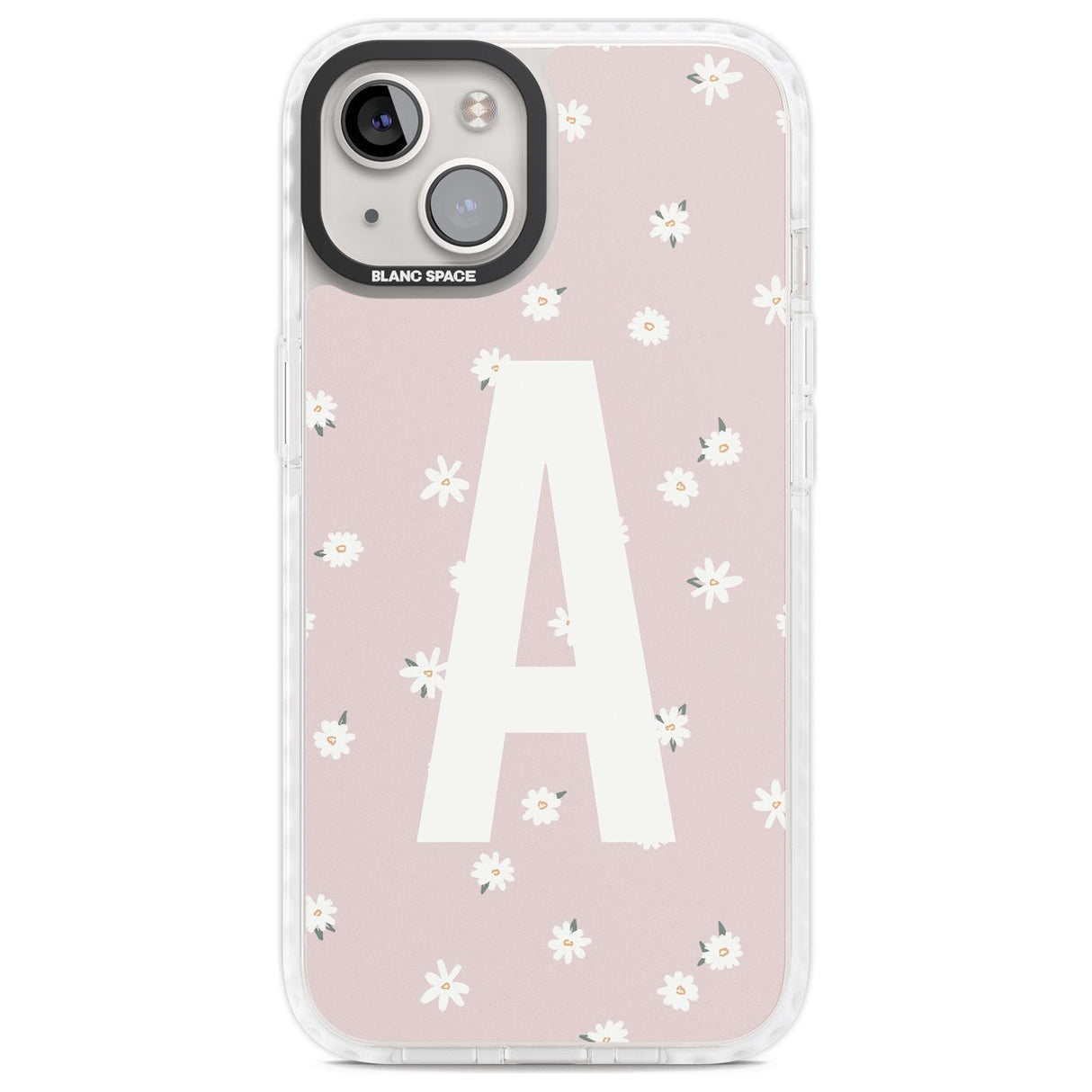 Personalised Pink Daisy Personalised Custom Phone Case iPhone 13 / Impact Case,iPhone 14 / Impact Case,iPhone 15 Plus / Impact Case,iPhone 15 / Impact Case Blanc Space