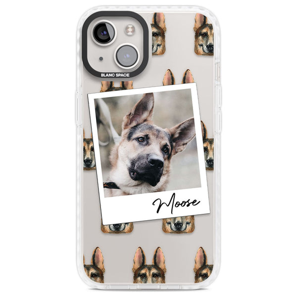 Personalised German Shepherd Instant Camera Photo