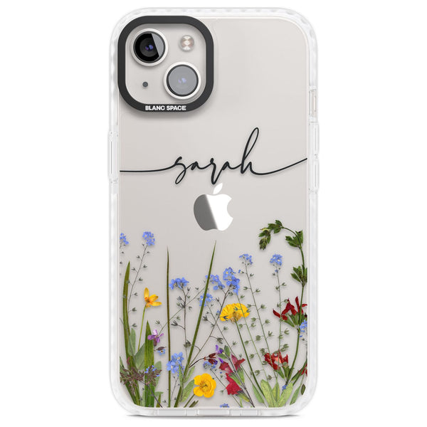 Personalised Wildflower Script