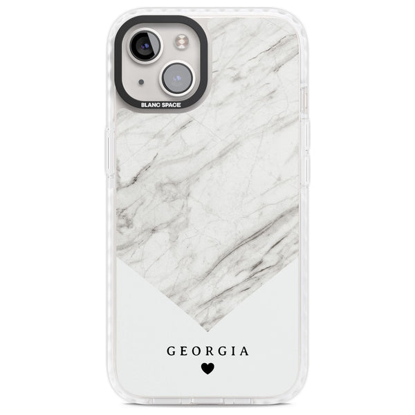 Personalised White Marble