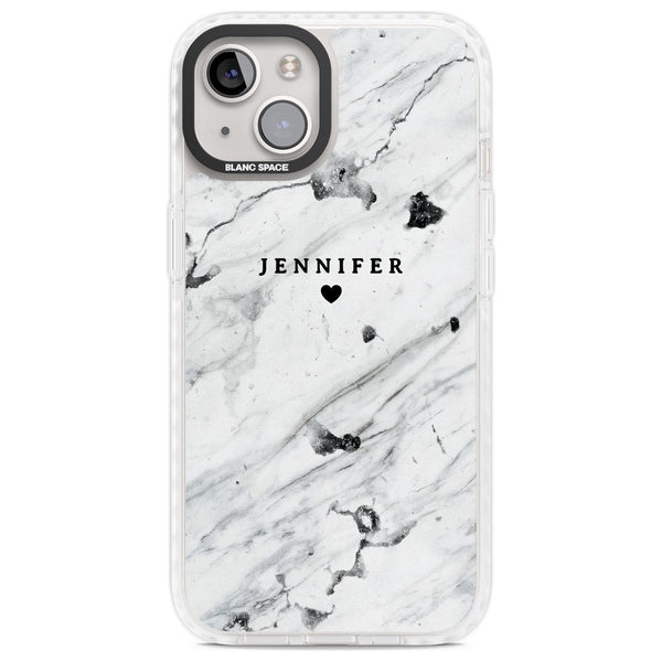Personalised Marble Heart