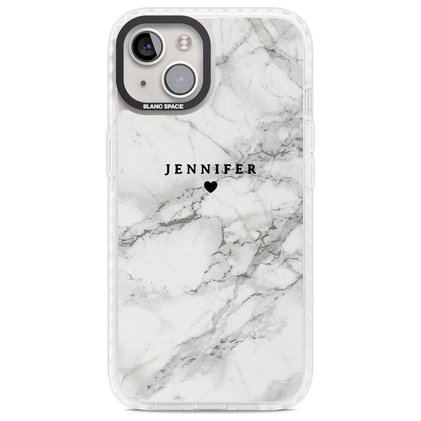 Personalised Classic Grey Marble