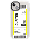 Personalised Jupiter Travel Ticket Custom Phone Case iPhone 13 / Impact Case,iPhone 14 / Impact Case,iPhone 15 Plus / Impact Case,iPhone 15 / Impact Case Blanc Space