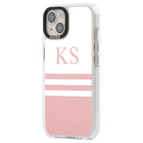 Personalised Minimal Pink Stripes & Initials Custom Phone Case iPhone 15 Pro Max / Black Impact Case,iPhone 15 Plus / Black Impact Case,iPhone 15 Pro / Black Impact Case,iPhone 15 / Black Impact Case,iPhone 15 Pro Max / Impact Case,iPhone 15 Plus / Impact Case,iPhone 15 Pro / Impact Case,iPhone 15 / Impact Case,iPhone 15 Pro Max / Magsafe Black Impact Case,iPhone 15 Plus / Magsafe Black Impact Case,iPhone 15 Pro / Magsafe Black Impact Case,iPhone 15 / Magsafe Black Impact Case,iPhone 14 Pro Max / Black Impa