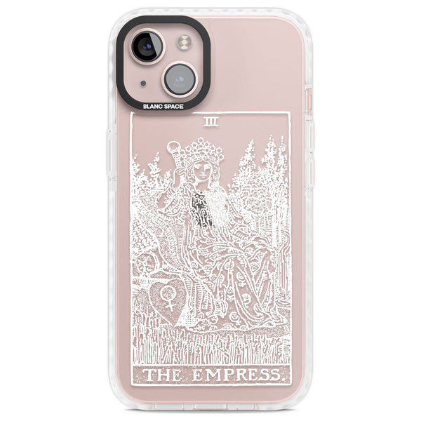 Personalised The Empress Tarot Card (White)