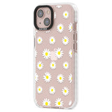 White Daisy Pattern (Clear)