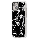 Abstract Continuous Line Faces White on Black Phone Case iPhone 15 Pro Max / Black Impact Case,iPhone 15 Plus / Black Impact Case,iPhone 15 Pro / Black Impact Case,iPhone 15 / Black Impact Case,iPhone 15 Pro Max / Impact Case,iPhone 15 Plus / Impact Case,iPhone 15 Pro / Impact Case,iPhone 15 / Impact Case,iPhone 15 Pro Max / Magsafe Black Impact Case,iPhone 15 Plus / Magsafe Black Impact Case,iPhone 15 Pro / Magsafe Black Impact Case,iPhone 15 / Magsafe Black Impact Case,iPhone 14 Pro Max / Black Impact Cas