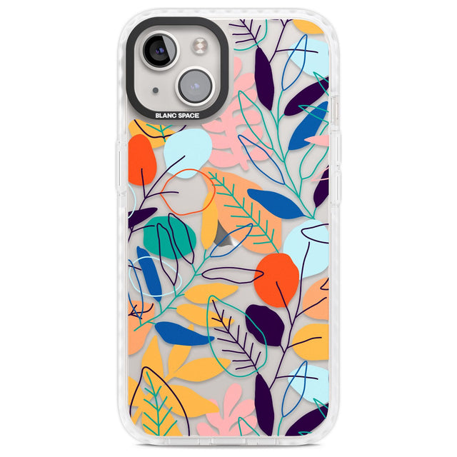 Abstract LeavesPhone Case for iPhone 14