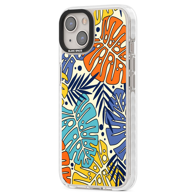 Abstract LeavesPhone Case for iPhone 14