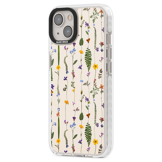 Wildflower Chain Design - Cream