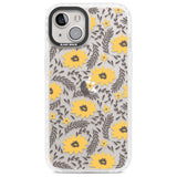 Yellow Blossoms Transparent Floral