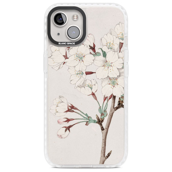 Vintage Japanese White Blossoms