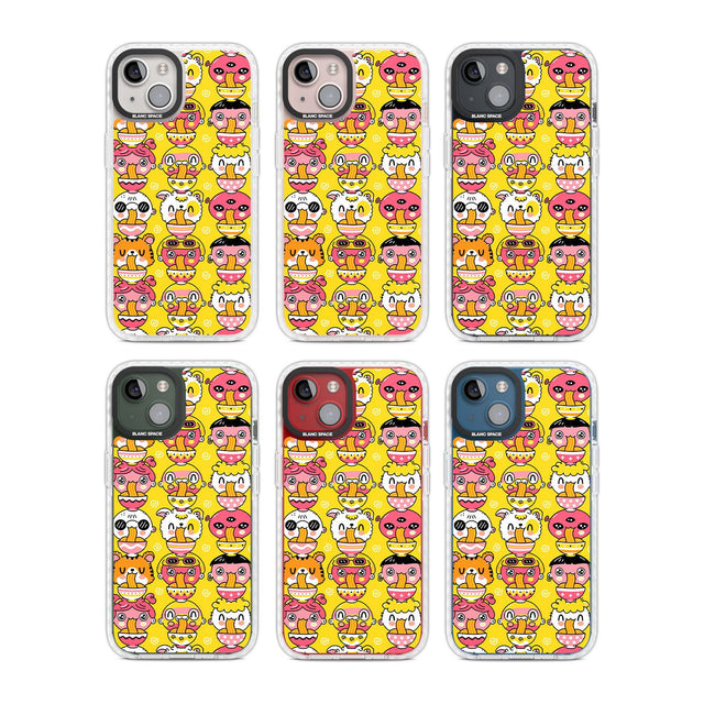 Ramen Noodle Kawaii Pattern