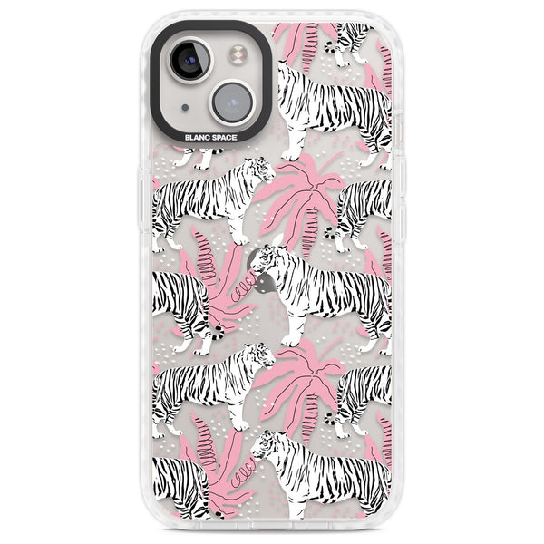 Pink & White Tropical Tigers