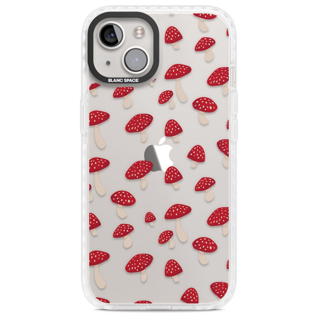 Magical Mushrooms Pattern Phone Case iPhone 13 / Impact Case,iPhone 14 / Impact Case,iPhone 15 Plus / Impact Case,iPhone 15 / Impact Case Blanc Space