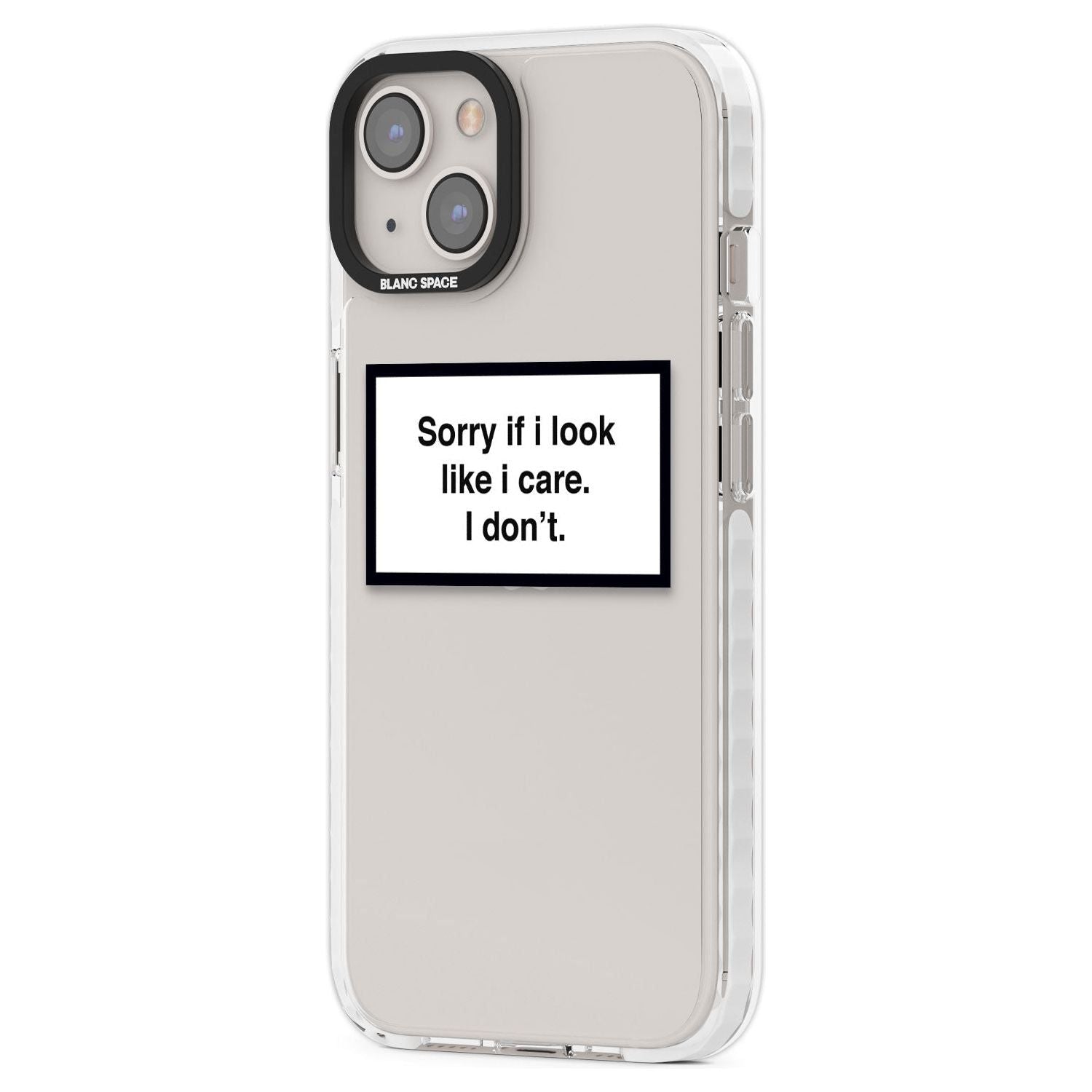 Sorry If I Look Like I Care