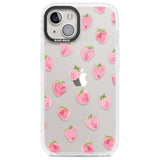 Classic Strawberry Phone Case iPhone 13 / Impact Case,iPhone 14 / Impact Case,iPhone 15 / Impact Case,iPhone 15 Plus / Impact Case Blanc Space