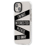 Black Stripes I'm Not Interested Phone Case iPhone 15 Pro Max / Black Impact Case,iPhone 15 Plus / Black Impact Case,iPhone 15 Pro / Black Impact Case,iPhone 15 / Black Impact Case,iPhone 15 Pro Max / Impact Case,iPhone 15 Plus / Impact Case,iPhone 15 Pro / Impact Case,iPhone 15 / Impact Case,iPhone 15 Pro Max / Magsafe Black Impact Case,iPhone 15 Plus / Magsafe Black Impact Case,iPhone 15 Pro / Magsafe Black Impact Case,iPhone 15 / Magsafe Black Impact Case,iPhone 14 Pro Max / Black Impact Case,iPhone 14 P