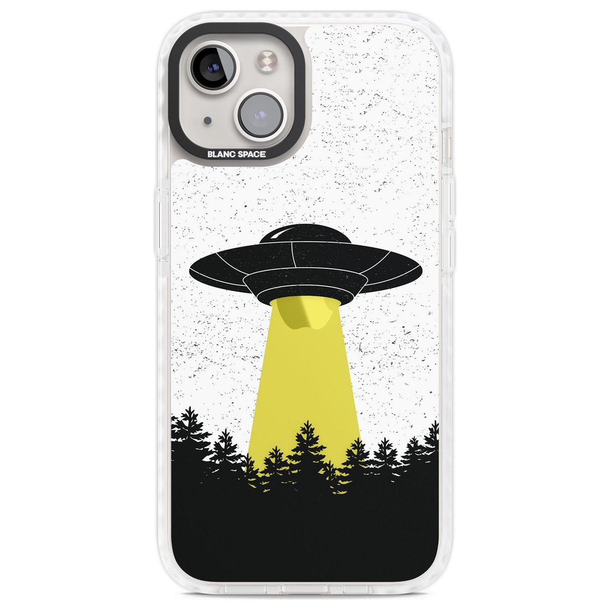 Alien Abduction Phone Case iPhone 13 / Impact Case,iPhone 14 / Impact Case,iPhone 15 Plus / Impact Case,iPhone 15 / Impact Case Blanc Space