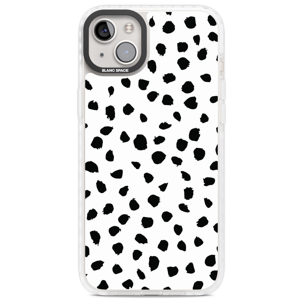 White Dalmatian Print