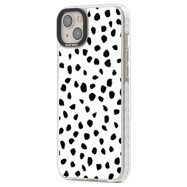 White Dalmatian Print