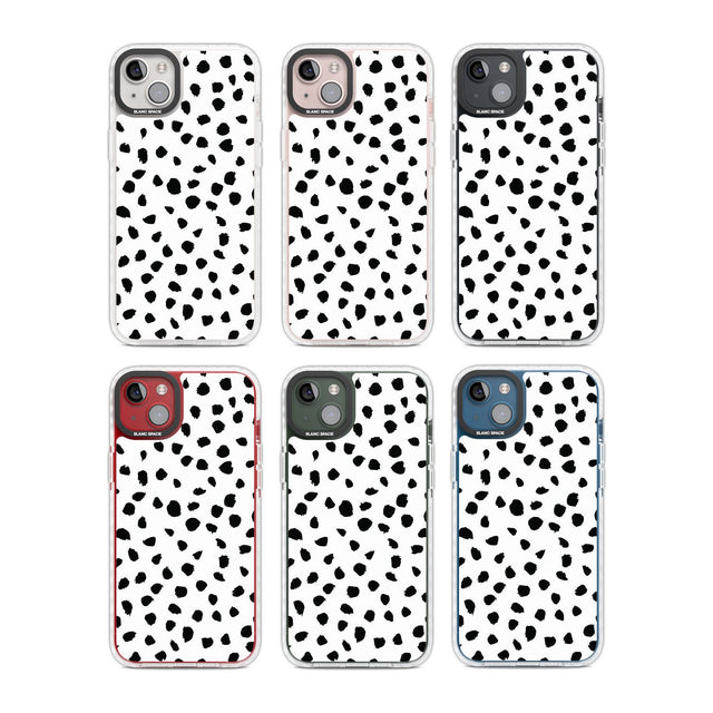 White Dalmatian Print