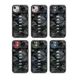 Personalised Small Vertical Name Black Camouflage Custom Phone Case iPhone 15 Pro Max / Black Impact Case,iPhone 15 Plus / Black Impact Case,iPhone 15 Pro / Black Impact Case,iPhone 15 / Black Impact Case,iPhone 15 Pro Max / Impact Case,iPhone 15 Plus / Impact Case,iPhone 15 Pro / Impact Case,iPhone 15 / Impact Case,iPhone 15 Pro Max / Magsafe Black Impact Case,iPhone 15 Plus / Magsafe Black Impact Case,iPhone 15 Pro / Magsafe Black Impact Case,iPhone 15 / Magsafe Black Impact Case,iPhone 14 Pro Max / Black