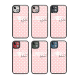 Personalised Pink Polka Custom Phone Case iPhone 15 Pro Max / Black Impact Case,iPhone 15 Plus / Black Impact Case,iPhone 15 Pro / Black Impact Case,iPhone 15 / Black Impact Case,iPhone 15 Pro Max / Impact Case,iPhone 15 Plus / Impact Case,iPhone 15 Pro / Impact Case,iPhone 15 / Impact Case,iPhone 15 Pro Max / Magsafe Black Impact Case,iPhone 15 Plus / Magsafe Black Impact Case,iPhone 15 Pro / Magsafe Black Impact Case,iPhone 15 / Magsafe Black Impact Case,iPhone 14 Pro Max / Black Impact Case,iPhone 14 Plu