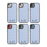 Personalised Simple Light Blue Dots Custom Phone Case iPhone 15 Pro Max / Black Impact Case,iPhone 15 Plus / Black Impact Case,iPhone 15 Pro / Black Impact Case,iPhone 15 / Black Impact Case,iPhone 15 Pro Max / Impact Case,iPhone 15 Plus / Impact Case,iPhone 15 Pro / Impact Case,iPhone 15 / Impact Case,iPhone 15 Pro Max / Magsafe Black Impact Case,iPhone 15 Plus / Magsafe Black Impact Case,iPhone 15 Pro / Magsafe Black Impact Case,iPhone 15 / Magsafe Black Impact Case,iPhone 14 Pro Max / Black Impact Case,i