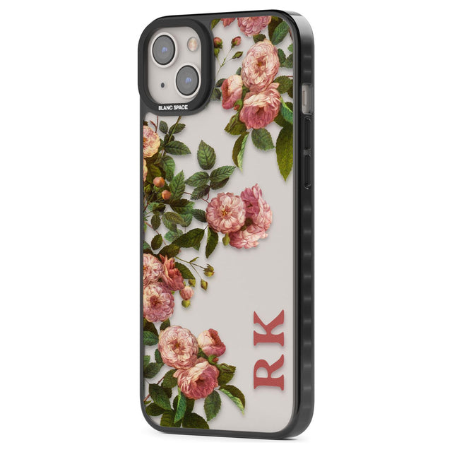 Personalised Clear Vintage Floral Pink Garden Roses Custom Phone Case iPhone 15 Pro Max / Black Impact Case,iPhone 15 Plus / Black Impact Case,iPhone 15 Pro / Black Impact Case,iPhone 15 / Black Impact Case,iPhone 15 Pro Max / Impact Case,iPhone 15 Plus / Impact Case,iPhone 15 Pro / Impact Case,iPhone 15 / Impact Case,iPhone 15 Pro Max / Magsafe Black Impact Case,iPhone 15 Plus / Magsafe Black Impact Case,iPhone 15 Pro / Magsafe Black Impact Case,iPhone 15 / Magsafe Black Impact Case,iPhone 14 Pro Max / Bla