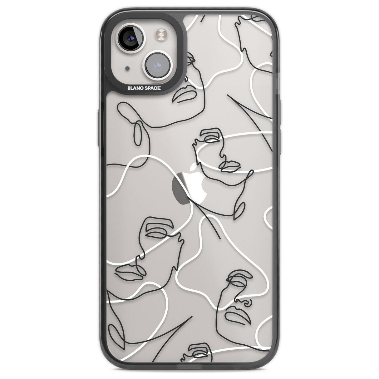 Personalised Abstract Faces Phone Case for iPhone 14 Plus