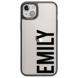 Personalised Create your own Warning Label Phone Case for iPhone 14 Plus