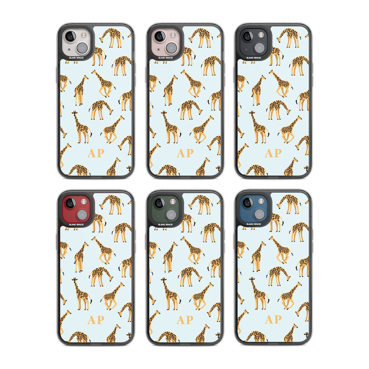 Personalised Safari Giraffe Pattern on Blue Custom Phone Case iPhone 15 Pro Max / Black Impact Case,iPhone 15 Plus / Black Impact Case,iPhone 15 Pro / Black Impact Case,iPhone 15 / Black Impact Case,iPhone 15 Pro Max / Impact Case,iPhone 15 Plus / Impact Case,iPhone 15 Pro / Impact Case,iPhone 15 / Impact Case,iPhone 15 Pro Max / Magsafe Black Impact Case,iPhone 15 Plus / Magsafe Black Impact Case,iPhone 15 Pro / Magsafe Black Impact Case,iPhone 15 / Magsafe Black Impact Case,iPhone 14 Pro Max / Black Impac