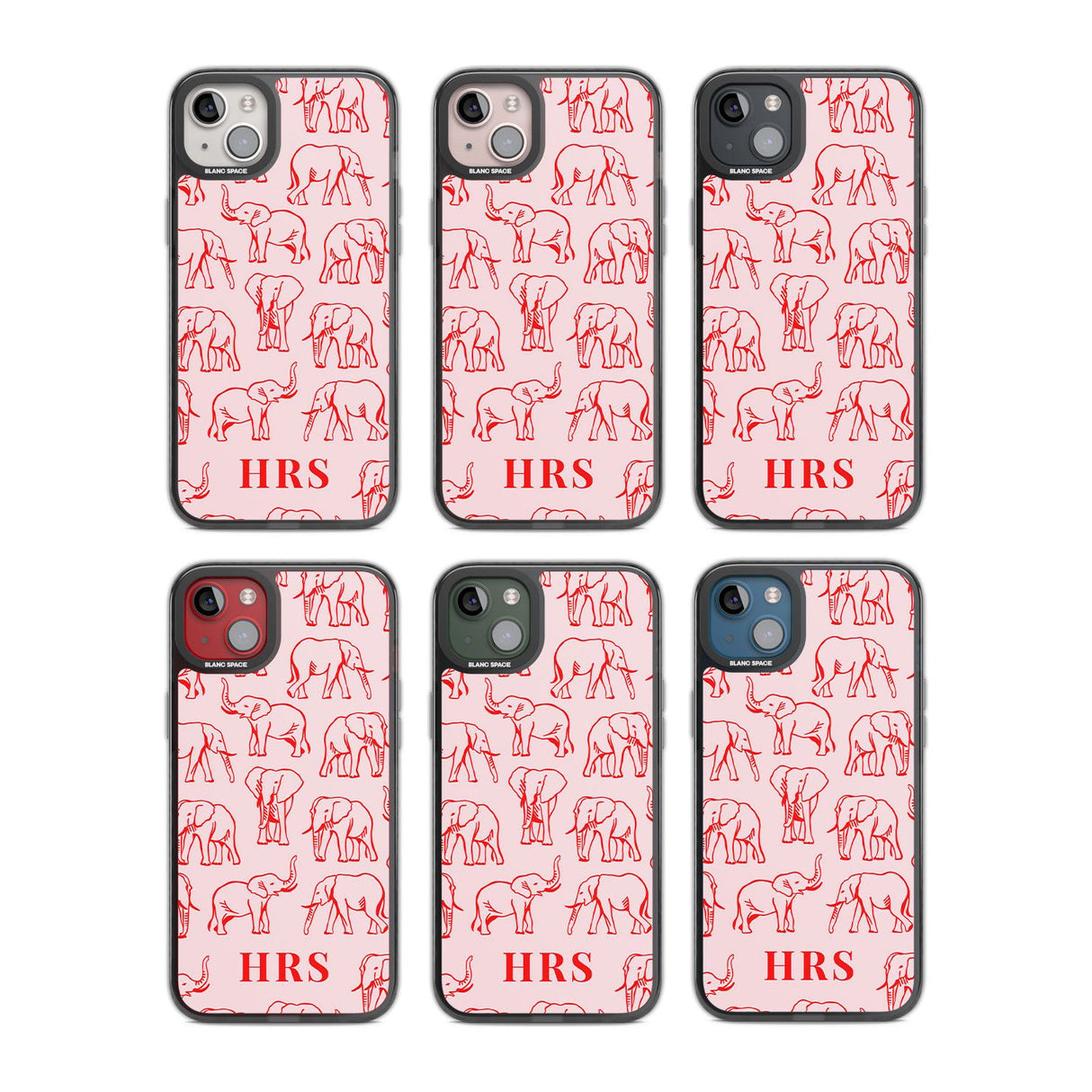 Personalised Red Elephant Outlines on Pink Custom Phone Case iPhone 15 Pro Max / Black Impact Case,iPhone 15 Plus / Black Impact Case,iPhone 15 Pro / Black Impact Case,iPhone 15 / Black Impact Case,iPhone 15 Pro Max / Impact Case,iPhone 15 Plus / Impact Case,iPhone 15 Pro / Impact Case,iPhone 15 / Impact Case,iPhone 15 Pro Max / Magsafe Black Impact Case,iPhone 15 Plus / Magsafe Black Impact Case,iPhone 15 Pro / Magsafe Black Impact Case,iPhone 15 / Magsafe Black Impact Case,iPhone 14 Pro Max / Black Impact