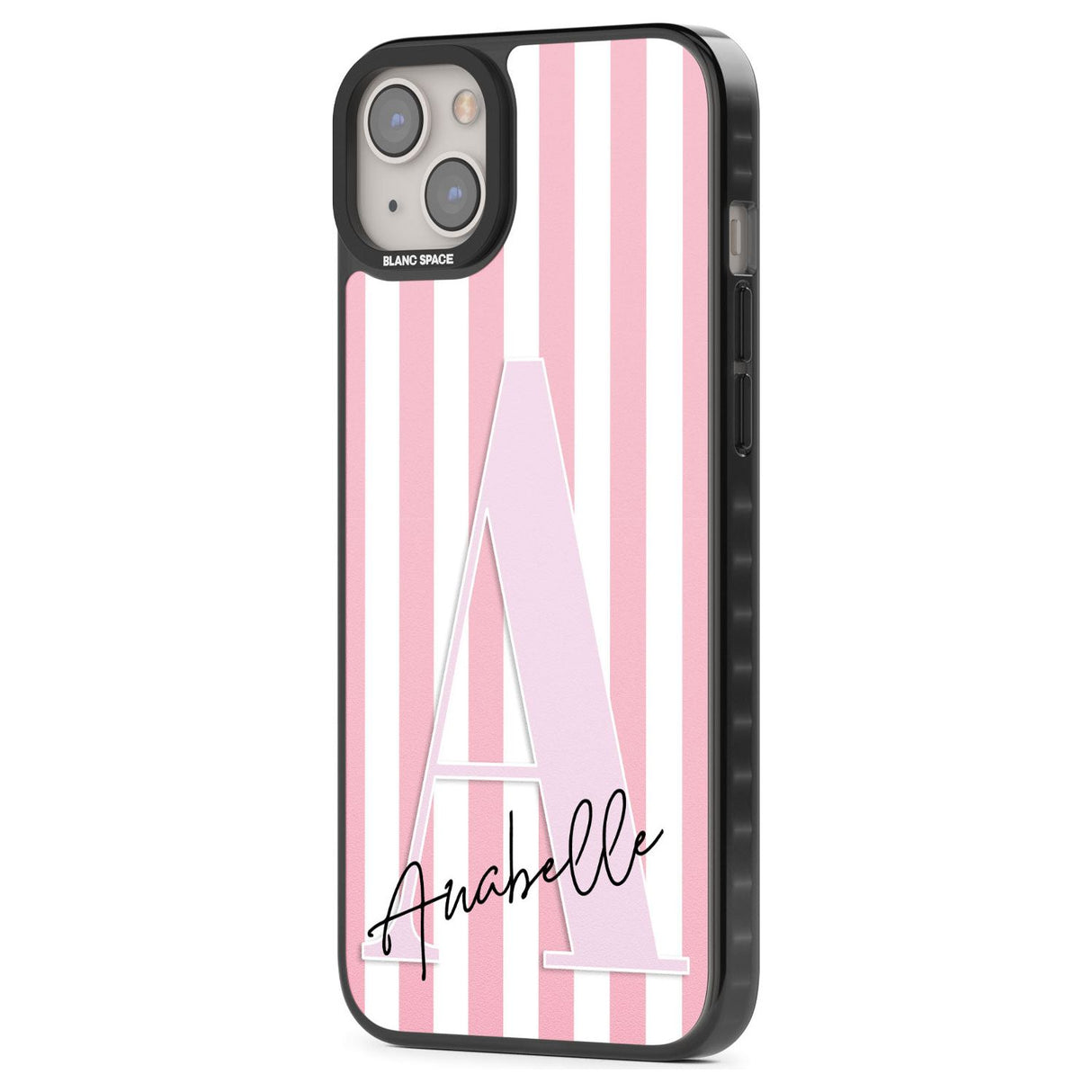 Personalised Pink Stripes & Large Monogram Custom Phone Case iPhone 15 Pro Max / Black Impact Case,iPhone 15 Plus / Black Impact Case,iPhone 15 Pro / Black Impact Case,iPhone 15 / Black Impact Case,iPhone 15 Pro Max / Impact Case,iPhone 15 Plus / Impact Case,iPhone 15 Pro / Impact Case,iPhone 15 / Impact Case,iPhone 15 Pro Max / Magsafe Black Impact Case,iPhone 15 Plus / Magsafe Black Impact Case,iPhone 15 Pro / Magsafe Black Impact Case,iPhone 15 / Magsafe Black Impact Case,iPhone 14 Pro Max / Black Impact