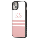 Personalised Minimal Pink Stripes & Initials Custom Phone Case iPhone 15 Pro Max / Black Impact Case,iPhone 15 Plus / Black Impact Case,iPhone 15 Pro / Black Impact Case,iPhone 15 / Black Impact Case,iPhone 15 Pro Max / Impact Case,iPhone 15 Plus / Impact Case,iPhone 15 Pro / Impact Case,iPhone 15 / Impact Case,iPhone 15 Pro Max / Magsafe Black Impact Case,iPhone 15 Plus / Magsafe Black Impact Case,iPhone 15 Pro / Magsafe Black Impact Case,iPhone 15 / Magsafe Black Impact Case,iPhone 14 Pro Max / Black Impa