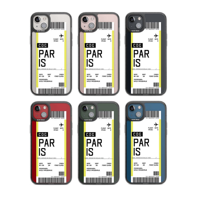 Personalised Paris Boarding Pass Custom Phone Case iPhone 15 Pro Max / Black Impact Case,iPhone 15 Plus / Black Impact Case,iPhone 15 Pro / Black Impact Case,iPhone 15 / Black Impact Case,iPhone 15 Pro Max / Impact Case,iPhone 15 Plus / Impact Case,iPhone 15 Pro / Impact Case,iPhone 15 / Impact Case,iPhone 15 Pro Max / Magsafe Black Impact Case,iPhone 15 Plus / Magsafe Black Impact Case,iPhone 15 Pro / Magsafe Black Impact Case,iPhone 15 / Magsafe Black Impact Case,iPhone 14 Pro Max / Black Impact Case,iPho