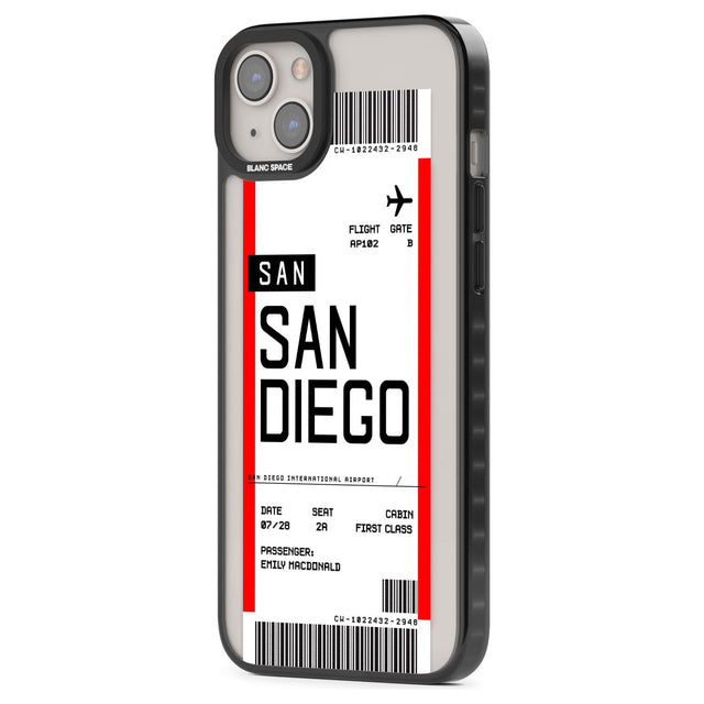 Personalised San Diego Boarding Pass Custom Phone Case iPhone 15 Pro Max / Black Impact Case,iPhone 15 Plus / Black Impact Case,iPhone 15 Pro / Black Impact Case,iPhone 15 / Black Impact Case,iPhone 15 Pro Max / Impact Case,iPhone 15 Plus / Impact Case,iPhone 15 Pro / Impact Case,iPhone 15 / Impact Case,iPhone 15 Pro Max / Magsafe Black Impact Case,iPhone 15 Plus / Magsafe Black Impact Case,iPhone 15 Pro / Magsafe Black Impact Case,iPhone 15 / Magsafe Black Impact Case,iPhone 14 Pro Max / Black Impact Case,